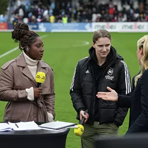 Arsenal Women's Viviane Miedema Passionately Discusses Team Performance at Half-Time vs Manchester City
