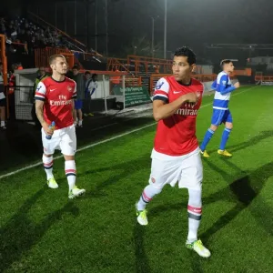 Arsenal Young Guns: Andre Santos and Jack Wilshere Prepare for Action against Reading U21 Arsenal Young Guns: Andre Santos and Jack Wilshere Prepare for Action against Reading U21