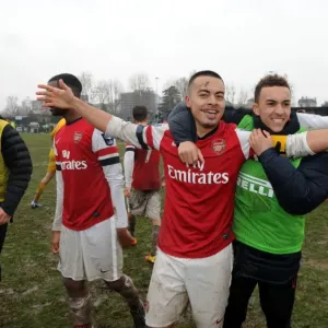 Arsenal Young Stars: Ormonde-Ottewill, Yennaris, and Akpom Celebrate Victory over Inter Milan U19 in NextGen Series Arsenal Young Stars: Ormonde-Ottewill, Yennaris, and Akpom Celebrate Victory over Inter Milan U19 in NextGen Series