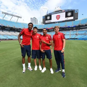 Arsenal Young Stars Pre-Season Print Arsenal Young Stars Pre-Season Print