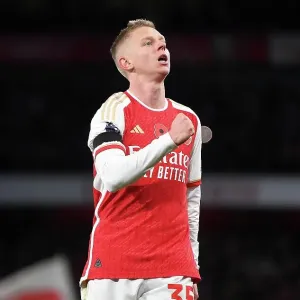 Arsenal Zinchenko Scores Third Goal in Emirates Victory Print