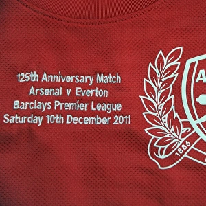 Arsenal's 125th Anniversary: Arsenal vs. Everton, Premier League, 2011