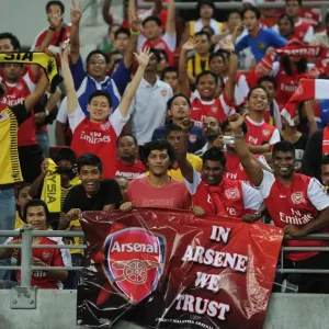 Arsenal 4-0 Malaysia XI Print Arsenal 4-0 Malaysia XI Print