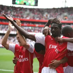 Arsenal's 5-0 Victory: Adebayor's Brace against Derby County (September 22, 2007) Arsenal's 5-0 Victory: Adebayor's Brace against Derby County (September 22, 2007)