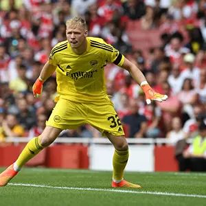 Arsenal's Aaron Ramsdale in Action: Arsenal vs Sevilla, Emirates Cup 2022