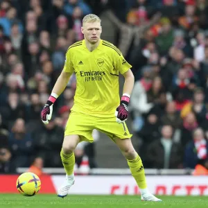 Arsenal's Aaron Ramsdale in Action: Arsenal vs AFC Bournemouth, 2022-23 Premier League Arsenal's Aaron Ramsdale in Action: Arsenal vs AFC Bournemouth, 2022-23 Premier League
