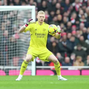 Arsenal's Aaron Ramsdale in Action: Premier League 2022-23 - Arsenal vs. AFC Bournemouth Arsenal's Aaron Ramsdale in Action: Premier League 2022-23 - Arsenal vs. AFC Bournemouth