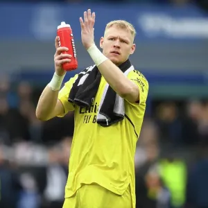 Arsenal's Aaron Ramsdale Applauding Fans After Everton Clash - Premier League 2022-23