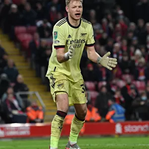 Arsenal's Aaron Ramsdale Faces Liverpool in Carabao Cup Semi-Final