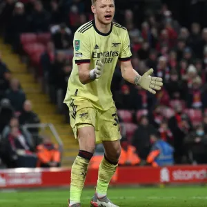 Arsenal's Aaron Ramsdale Faces Liverpool in Carabao Cup Semi-Final
