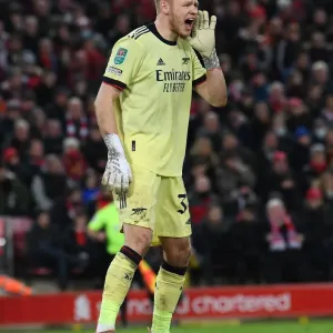 Arsenal's Aaron Ramsdale Faces Off Against Liverpool in Carabao Cup Semi-Final Showdown