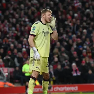 Arsenal's Aaron Ramsdale Faces Off Against Liverpool in Carabao Cup Semi-Final Showdown