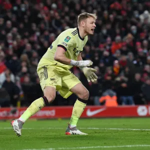 Arsenal's Aaron Ramsdale Faces Off Against Liverpool in Carabao Cup Semi-Final Showdown