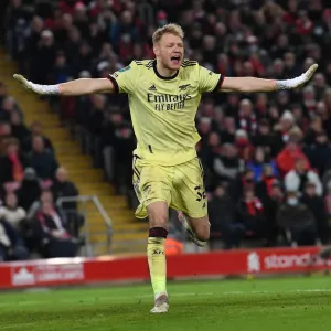 Arsenal's Aaron Ramsdale Faces Off Against Liverpool in Carabao Cup Semi-Final Showdown