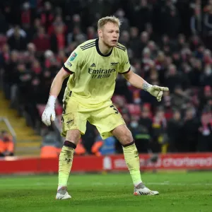 Arsenal's Aaron Ramsdale Faces Off Against Liverpool in Carabao Cup Semi-Final Showdown