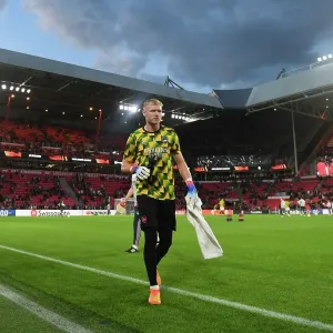 Arsenal's Aaron Ramsdale Gears Up for PSV Eindhoven Showdown in Europa League