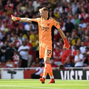 Arsenal's Aaron Ramsdale Makes Debut: Arsenal vs Norwich City (2021-22) - Emirates Stadium