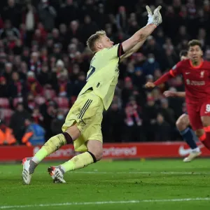 Arsenal's Aaron Ramsdale Prepares for Carabao Cup Showdown Against Liverpool