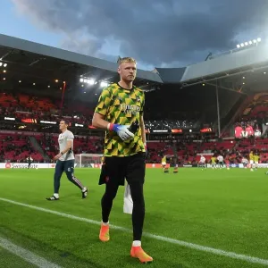 Arsenal's Aaron Ramsdale Prepares for PSV Eindhoven Showdown in Europa League Group A