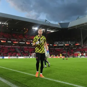 Arsenal's Aaron Ramsdale Ready for PSV Eindhoven Showdown in Europa League