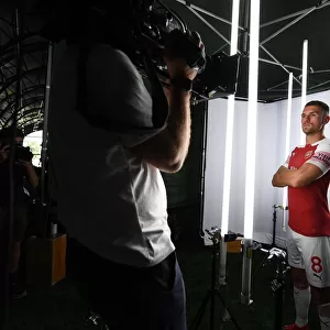 Arsenal's Aaron Ramsey at 2018/19 First Team Photo Call