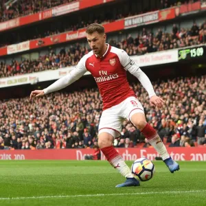 Aaron Ramsey in Action Print (Arsenal v Stoke City 2017-18) Aaron Ramsey in Action Print (Arsenal v Stoke City 2017-18)