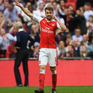 Arsenal's Aaron Ramsey in FA Cup Semi-Final Showdown Against Manchester City