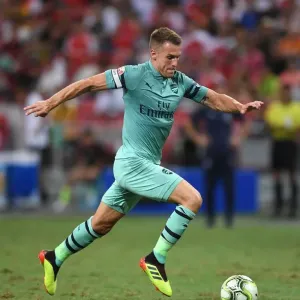 Arsenal's Aaron Ramsey Faces Off Against Paris Saint-Germain in International Champions Cup 2018