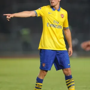 Arsenal's Aaron Ramsey Goes Head-to-Head with Indonesia All-Stars in 2013 Showdown