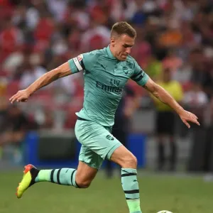 Arsenal's Aaron Ramsey Goes Head-to-Head Against Paris Saint-Germain in 2018 International Champions Cup