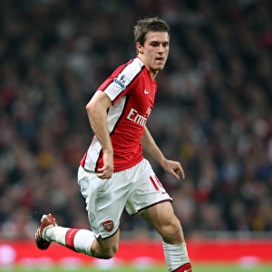 Arsenal's Aaron Ramsey Scores the Winner Against Liverpool in Carling Cup