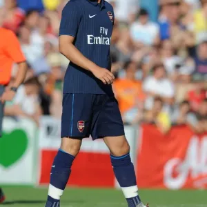 Arsenal's Aaron Ramsey Shines in 7-1 Pre-Season Victory over SC Columbia, Vienna 2009