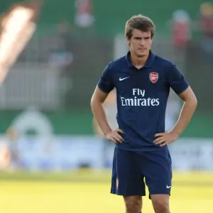 Arsenal's Aaron Ramsey Shines in Dominant 5-0 Pre-Season Debut Against Szombathelyi, Hungary, 2009