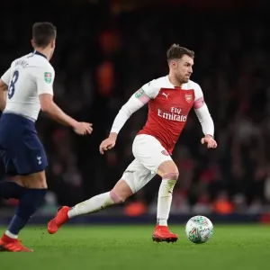 Arsenal's Aaron Ramsey: Unwavering Focus in Carabao Cup Clash Against Tottenham Arsenal's Aaron Ramsey: Unwavering Focus in Carabao Cup Clash Against Tottenham