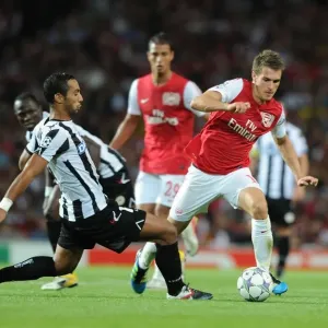 Arsenal's Aaron Ramsey vs. Medhi Benatia: Clash in the 2011 Champions League Play-Off