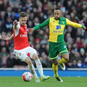Arsenal's Aaron Ramsey vs. Norwich's Nathan Redmond: Intense Clash in Premier League Showdown Arsenal's Aaron Ramsey vs. Norwich's Nathan Redmond: Intense Clash in Premier League Showdown