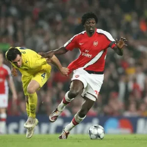 Arsenal's Adebayor Scores Twice: Arsenal's 3-0 Champions League Victory over Villarreal