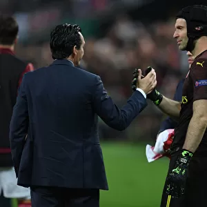 Arsenal's Agony: Unai Emery and Petr Cech Consoled After Europa League Defeat to Chelsea