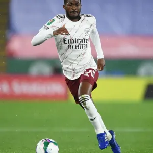 Arsenal's Ainsley Maitland-Niles in Action: Carabao Cup Showdown vs. Leicester City