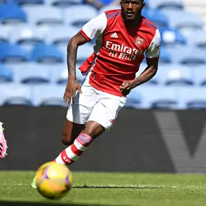 Arsenal's Ainsley Maitland-Niles in Action Against Rangers at Ibrox Stadium