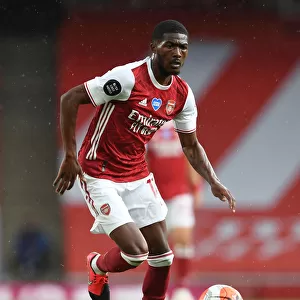 Arsenal's Ainsley Maitland-Niles in Action Against Watford (2019-20)