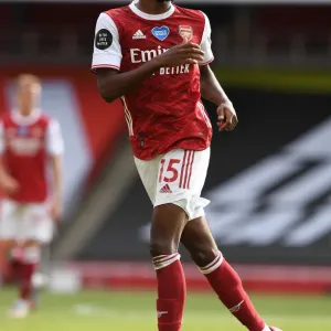 Arsenal's Ainsley Maitland-Niles in Action Against Watford (Premier League 2019-20)