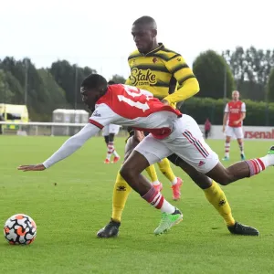 Arsenal's Ainsley Maitland-Niles in Pre-Season Action Against Watford