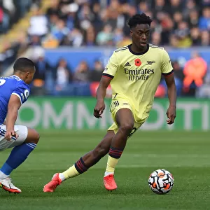 Arsenal's Albert Sambi Lokonga in Action: Leicester City vs Arsenal, Premier League 2021-22