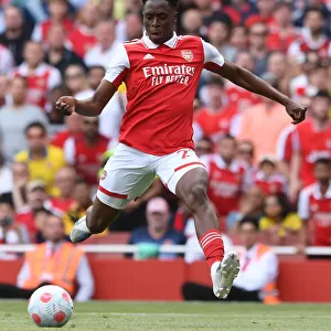 Arsenal's Albert Sambi Lokonga in Action Against Everton - Premier League 2021-22