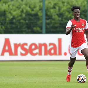 Arsenal's Albert Sambi Lokonga in Pre-Season Action Against Millwall