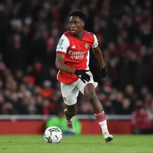 Arsenal's Albert Sambi Lokonga Readies for Carabao Cup Showdown Against Liverpool Arsenal's Albert Sambi Lokonga Readies for Carabao Cup Showdown Against Liverpool