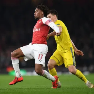 Arsenal's Alex Iwobi in Europa League Action vs BATE Borisov at Emirates Stadium Arsenal's Alex Iwobi in Europa League Action vs BATE Borisov at Emirates Stadium