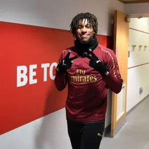 Arsenal's Alex Iwobi Print