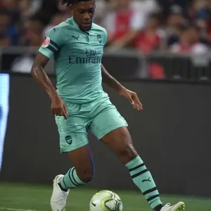 Arsenal's Alex Iwobi Shines in Pre-Season Clash Against Paris Saint-Germain, International Champions Cup 2018, Singapore Arsenal's Alex Iwobi Shines in Pre-Season Clash Against Paris Saint-Germain, International Champions Cup 2018, Singapore